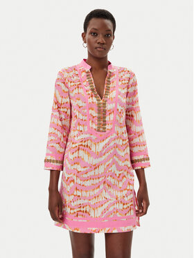 LOLA CASADEMUNT LOLA CASADEMUNT Sommerkleid LS2516068 Rosa Regular Fit