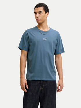 Jack & Jones Jack & Jones T-Shirt Corp Graphic 12268415 Niebieski Regular Fit