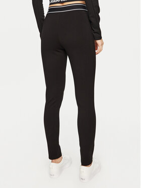 KARL LAGERFELD Leggings A1W10068 Crna Slim Fit