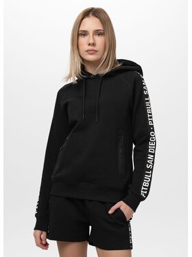 PITBULL PITBULL Bluza TAPE EXPLORY Czarny Regular Fit