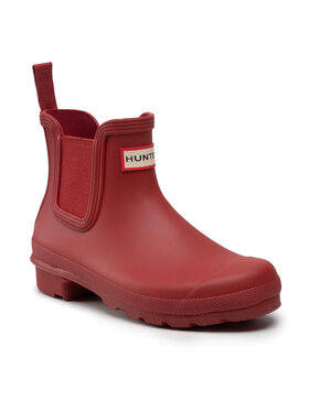 Hunter Hunter Gumene čizme Original Chelsea WFS2078RMA Crvena