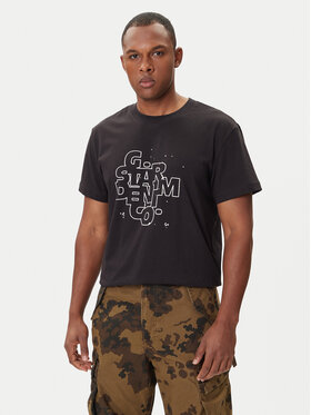 G-Star Raw G-Star Raw T-shirt HD Print D26824-D975 Crna Regular Fit
