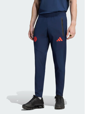 adidas adidas Spodnie materiałowe 171999 Niebieski jasny Regular Fit