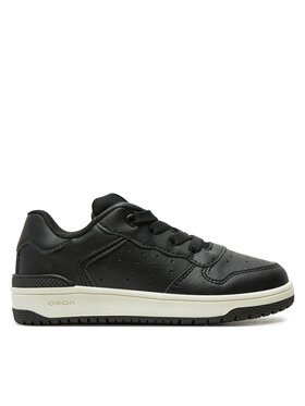 Geox Geox Tenisice J Washiba Boy J45LQB 000BC C9999 S Crna