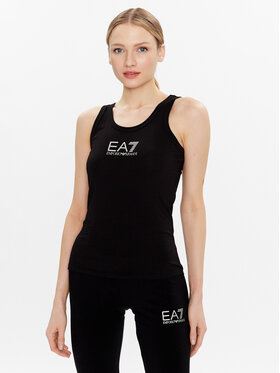 EA7 Emporio Armani EA7 Emporio Armani Top 3RTH04 TJFKZ 0200 Czarny Regular Fit