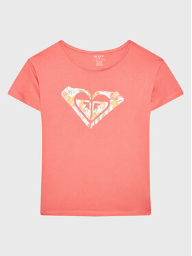 Roxy Roxy T-shirt Day and Night ERGZT03903 Ružičasta Regular Fit