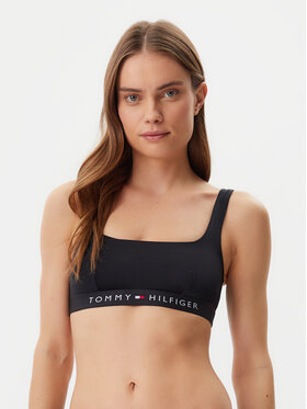 Tommy Hilfiger Tommy Hilfiger Bikini-Oberteil UW0UW04108 Schwarz