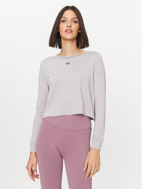 4F 4F Technikai póló 4FWAW23TFLOF187 Szürke Regular Fit