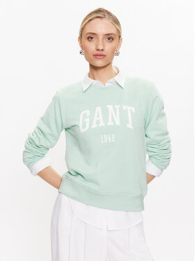 Gant Gant Світшот 4200258 Зелений Regular Fit
