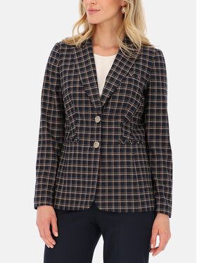 Potis & Verso Potis & Verso Marynarka Max Granatowy Regular Fit