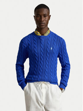 Polo Ralph Lauren Polo Ralph Lauren Svetr 710775885546 Modrá Regular Fit