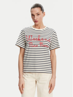 Weekend Max Mara Weekend Max Mara T-shirt Olga 2515971042 Blu scuro Regular Fit