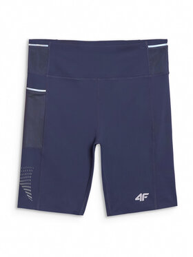 4F 4F Κολάν RUNNING Σκούρο γκρι Slim Fit