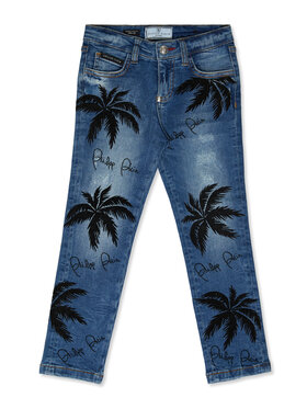 PHILIPP PLEIN PHILIPP PLEIN Jeansy 30310 Světle modrá Slim Fit