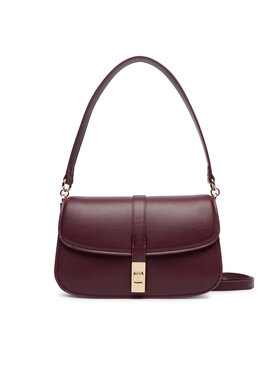Tommy Hilfiger Tommy Hilfiger Дамска чанта Th Heritage Conv Crossover AW0AW19321 Бордо