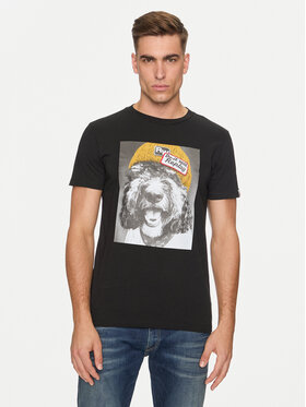 REPLAY Replay T-Shirt M6951 .000.2660 Czarny Regular Fit