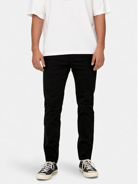 Only & Sons Only & Sons Chinosy Mark Luca 22028144 Czarny Slim Fit