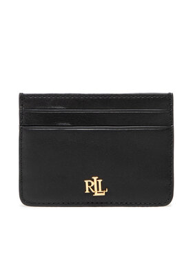 LAUREN RALPH LAUREN Lauren Ralph Lauren Калъф за кредитни карти Slim Card 432876732001 Черен