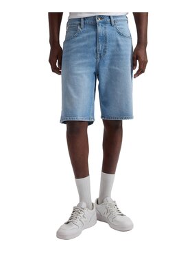 Lee Lee Szorty jeansowe Asher Short Niebieski Relaxed Fit