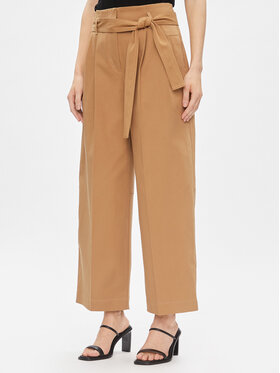BOSS Boss Spodnie materiałowe Tenoy 50505609 Beżowy Tapered Fit