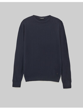 Borgio Borgio Sweter caravaggio Granatowy Slim Fit