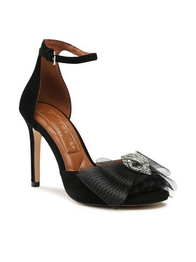 Kurt Geiger Kurt Geiger Сандали 225-Kensington Bow Sandal 9989100209 Черен