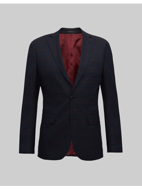 Borgio Borgio Marynarka lambrate Granatowy Slim Fit