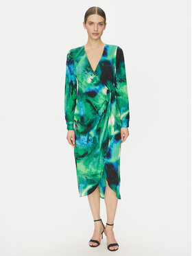 DKNY DKNY Koktélruha DD4JYD34 Zöld Regular Fit