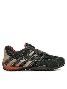 Geox Geox Półbuty U Snake L U4207L 02214 C1300 Zielony
