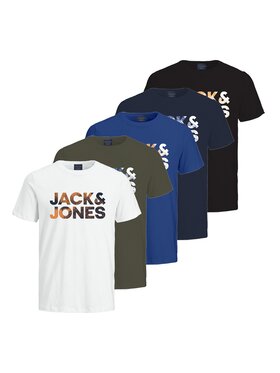 Jack&Jones Jack&Jones T-Shirt 28848 Kolorowy Comfort Fit
