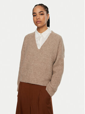 Gestuz Gestuz Megztinis Alpha 10909332 Smėlio Loose Fit