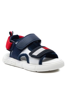 Tommy Hilfiger Sandali T1B2-33421-1591 S Bela