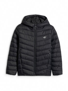 4F 4F Kurtka puchowa OUTERWEAR Czarny Regular Fit