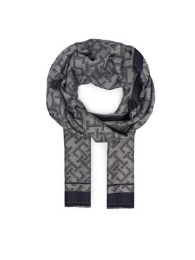 Tommy Hilfiger Tommy Hilfiger Fular Th Monologo AW0AW19115 Bleumarin