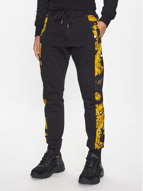 Versace Jeans Couture Versace Jeans Couture Teplákové nohavice 75GAA3C0 Čierna Regular Fit