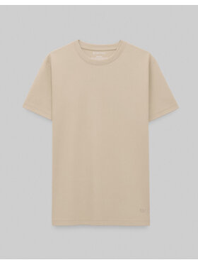 Borgio Borgio T-Shirt Milan_bz Beżowy Slim Fit