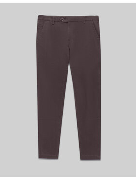 Borgio Borgio Chinosy sagliano Szary Slim Fit