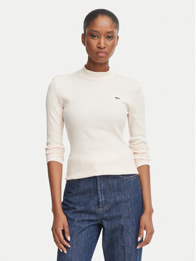 Lacoste Lacoste Blúz TF3164 Világos rózsaszín Slim Fit
