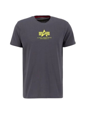 Alpha Industries Alpha Industries Tričko AI.118533-684-XL Sivá Basic Fit