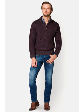 Lancerto Lancerto Jeansy Hunter Granatowy Slim Fit