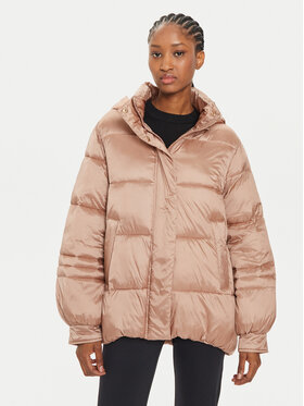 TWINSET TWINSET Geacă de iarnă 242TP2300 Bej Loose Fit