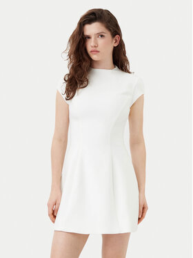 BARDOT BARDOT Sukienka koktajlowa 59329DB Biały Regular Fit