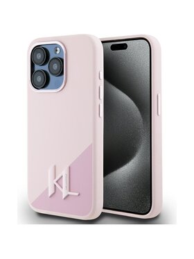 KARL LAGERFELD KARL LAGERFELD Etui na telefon Apple iPhone 15 Pro Max Różowy