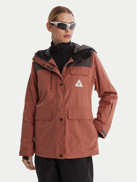 DC Shoes DC Shoes Geacă outdoor Liberate ADJTJ03045 Maro Regular Fit