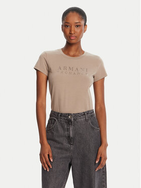 Armani Exchange Armani Exchange T-shirt XW001349 AF17173 U6242 Bež Regular Fit