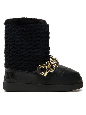 LOVE MOSCHINO LOVE MOSCHINO Čizme za snijeg JA24322G0LISI000 Crna