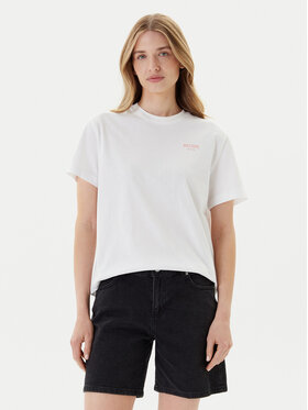 Mustang Mustang T-Shirt Floris 1016158 Λευκό Relaxed Fit