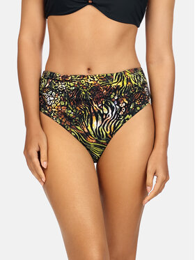 Miss Lou Miss Lou Dół od bikini Lana Safari Fashion D-ML040 Zielony