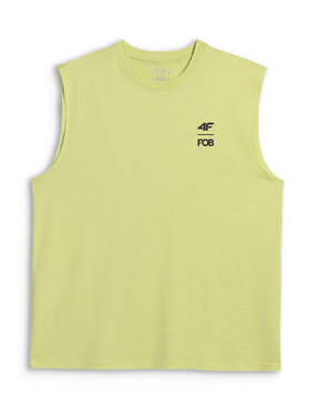 4F 4F Tank top FOB SUMMER Zielony Loose Fit