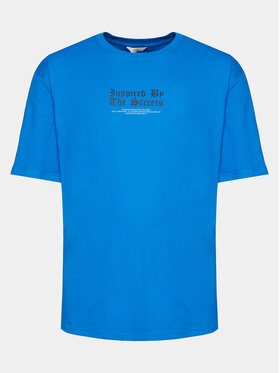 Redefined Rebel Redefined Rebel T-Shirt Rafael 221165GOTS Μπλε Regular Fit